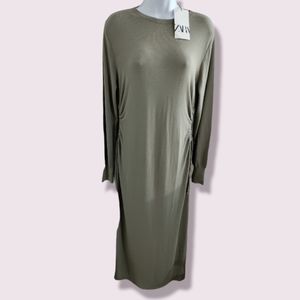 NWT Zara Cut Out Maxi Dress